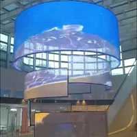 Haute luminosité Transparent verre LED affichage extérieur intérieur rideau fenêtre verre publicité commerciale numérique Pantalla LED