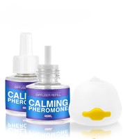 Kit diffuseur de phéromones pour animaux de compagnie en stock – Diffuseur électrique apaisant anti-stress pour soulager l'anxiété des chats et des chiens