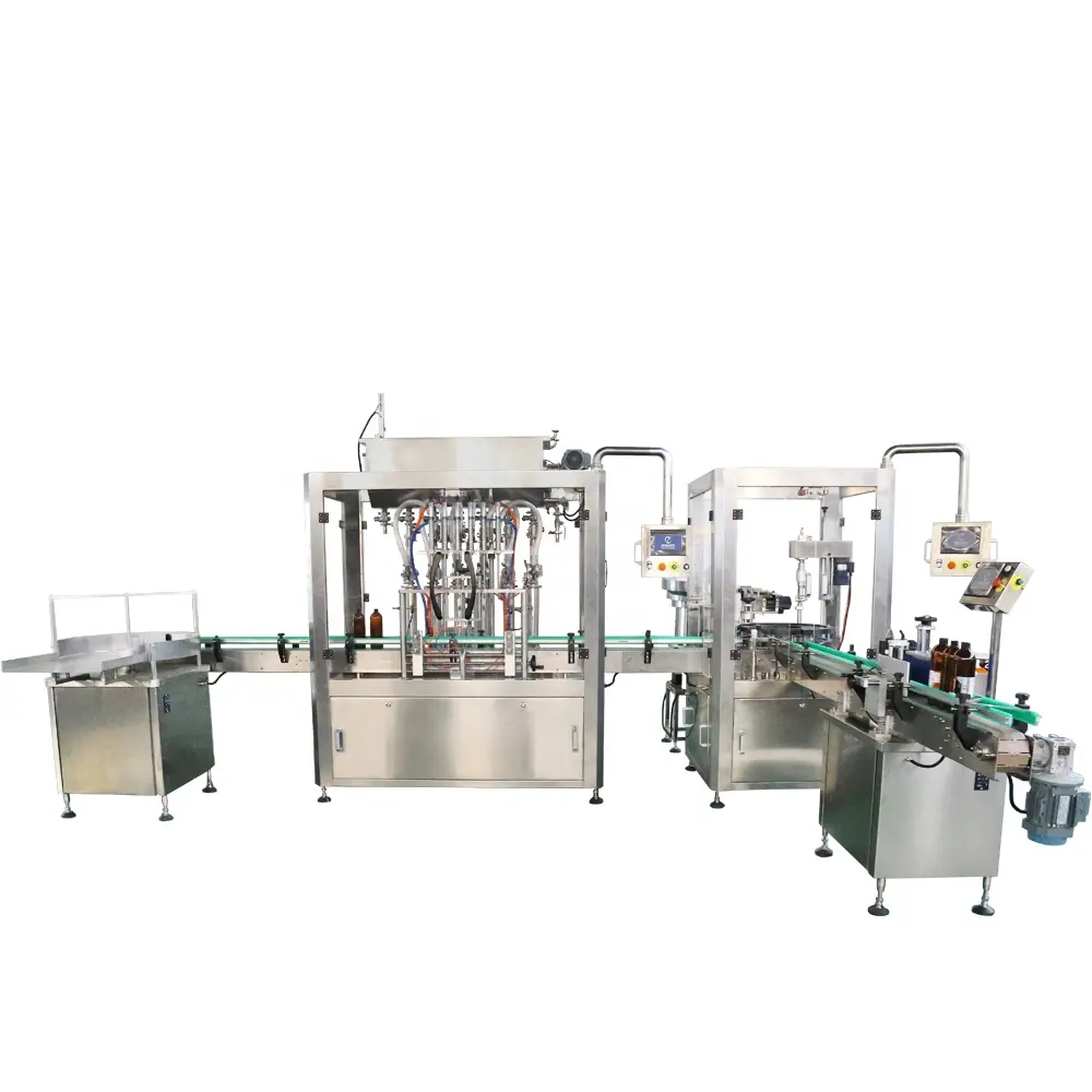 Fabriek Prijs Vloeibare Vulling Capping Machine 100 Ml 500 Ml