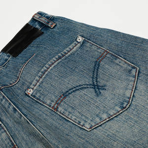 <span class=keywords><strong>Jeans</strong></span> da <span class=keywords><strong>Uomo</strong></span> Personalizzabili Stile Punk Vintage, Vestibilità <span class=keywords><strong>Larga</strong></span>, Modello Torre, Stile High Street Europeo Americano, <span class=keywords><strong>Gamba</strong></span> <span class=keywords><strong>Larga</strong></span>, Autunnali, Vita Media - Product Image 4