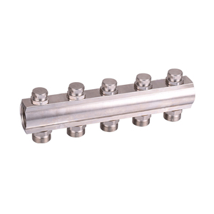 New Type Tube Pipe Copper Plumbing Fittings Water Device Manifold Brass Water Manifold