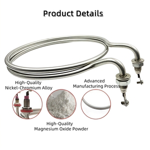 Chất lượng cao 220V/380V điện lò đối lưu nóng 1500W/2000W xoắn ốc cuộn dây yếu tố làm nóng M12 M14 Máy nước nóng dây nóng - Product Image 6