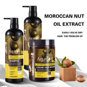 Shampooing et après-<span class=keywords><strong>shampoing</strong></span> hydratant bio à l'huile d'argan Produits de soins capillaires de marque privée - Product Image 1