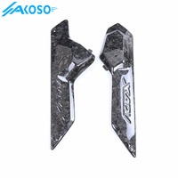 AKOSO 3K accessoires de moto en fibre de carbone entièrement secs repose-pieds panneaux latéraux housses de garniture latérales pour Honda XADV 750 2017 2018 2019