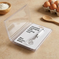 Boîte d'emballage en plastique pour produits électroniques grand public, articles de quincaillerie, avec support en PET transparent et carte de présentation, emballage à clapet