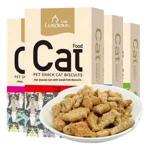 ลูซขนมแมวกรอบอร่อยโปรตีนสูงวิตามินบิสกิต<span class=keywords><strong>ปลา</strong></span>ที่เป็นมิตรกับสิ่งแวดล้อมแร่ธาตุสำหรับลูกแมวผู้ใหญ่ - Product Image 5
