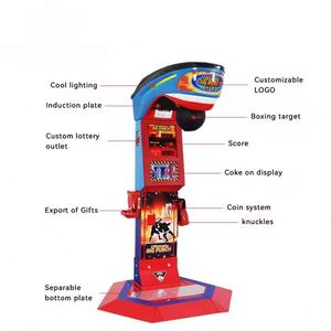 Machine de jeu d'arcade Dragon Fist Boxing en métal, à monnayeur, version anglaise, avec garantie d'un an pour les centres de jeux - Product Image 3