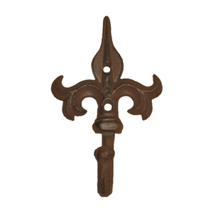 Ferme Fonte Croix <span class=keywords><strong>Fleur</strong></span> crochet <span class=keywords><strong>Fleur</strong></span> <span class=keywords><strong>De</strong></span> Lis Double Crochets Vieux matériel restauré en gros - Product Image 2