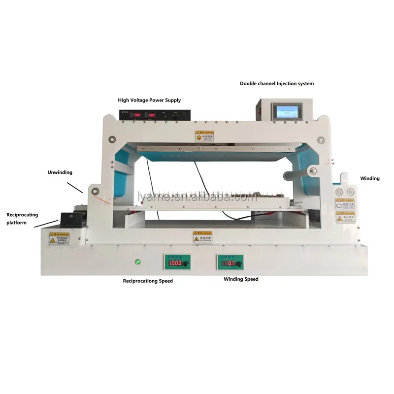 30kv điện áp cao liên tục electrospinning máy