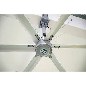 7.3M tốc độ thấp 55rpm ổ đĩa trực tiếp động cơ hvls người hâm mộ với IP66 điều khiển