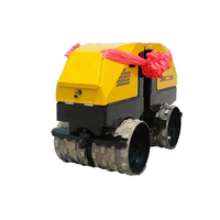 Mini rouleau de route à distance de compacteur vibrant de largeur de 500mm SRD016W en stock