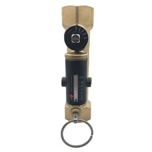1 "NPTスレッドパラメータ真鍮手動バランシングバルブクイックセッターフローメーター付き - Product Image 4