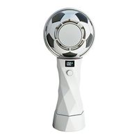 Ventilateur portable intelligent 2026 pour le football, turbine de refroidissement, commande tactile, mini-ventilateur portable haute vitesse à clipser autour du cou