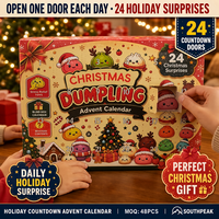 Calendrier de l'Avent Southpeak Toy – 24 Boîtes Mystères de Jouets Squishy à Remontée Lente – Boîte Cadeau Compte à Rebours de Noël 26x18cm MOQ45 OEM WS