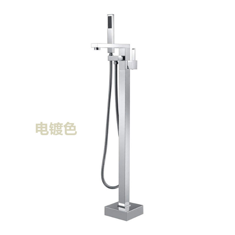 Metodo di ingresso dell'acqua a testa piatta in argento, ingresso dell'acqua a parete predefinito