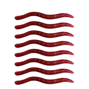 200 pièces/sac <span class=keywords><strong>de</strong></span> 3.5cm haute qualité Silicone odeur pêche doux ver appât ver <span class=keywords><strong>de</strong></span> terre appâts <span class=keywords><strong>de</strong></span> pêche leurres - Product Image 1