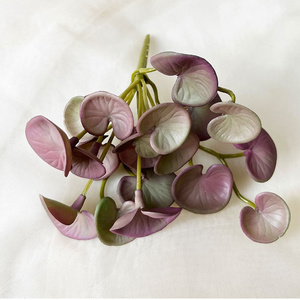 Mini Paquete de <span class=keywords><strong>suculentas</strong></span> con hojas de plantas artificiales para el hogar, arreglo de escritorio verde, decoración y colgante de pared - Product Image 6