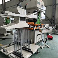 Condenseur et évaporateur automatique cuivre fin estampage poinçonnage presse machine avec matrice progressive