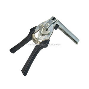 <span class=keywords><strong>Pince</strong></span> à cage en fil métallique <span class=keywords><strong>Pince</strong></span> à anneau de porc Outil et 600 pinces M <span class=keywords><strong>Agrafes</strong></span> Cage à mailles de poulet Clôture en fil métallique - Product Image 4