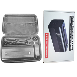 Bomba de Aire Recargable para Auto, Inflador Digital de Neumáticos de 100 psi con Apagado Automático, Luz LED, Banco de Energía, Advertencia de Destello, Bomba Inteligente para Bicicleta de Carretera - Product Image 4