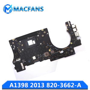 820-3662-A Cho Macbook Pro Retina 15 "A1398 Logic Board 2.0/2.2/2.3GHz 8GB/16GB A1398 Bo Mạch Chủ Cuối 2013 2014 - Product Image 2