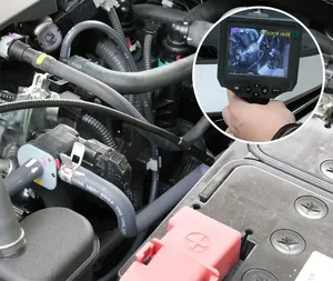 IP68 a prueba de agua 37/51mm lente dual rotación de 360 grados cámara de inspección de tubería de drenaje subacuático boroscopio Pan and Tilt - Product Image 5