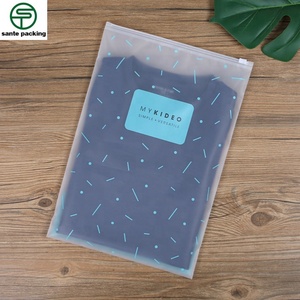 Italy Eco Friendly Resealable Baby Clothes Set Ziplock Packaging Bags With Handle - Product Image 6