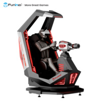 Sièges de cockpit de simulation VR professionnels en gros pour usine, taille personnalisée, en métal et plastique durables pour le jeu