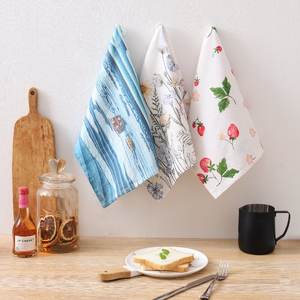 Toalla de Saco de Harina Blanca (En Blanco) Multiusos 100% Algodón, Tejido Liso Personalizado de Secado Rápido - Product Image 5