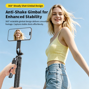 K53 Gimbal Magnetic Selfie Stick Auto-open Upon Landing Tripod for Selfies Vlog BT Remote <b>Shooting</b> 1.83M Extendable Height - Product Image 5