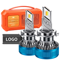 K8-3S Phare de voiture Offres Spéciales H7 H1 H4 H13 H11 100W 20000LM 3 couleurs haute puissance 9005 9006 9012 ampoules de phare LED pour voiture