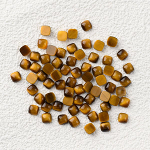 Pietre Naturali di Occhio di Tigre Giallo su Misura, Cabochon di Alta Qualità, Personalizzazione in Lotti, Fornitore di Gemme - Product Image 4
