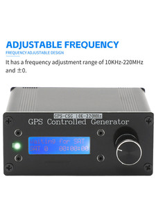 Générateur de signal de contrôle GPS-CSG, oscillateur discipliné par GPS, source de référence de fréquence réglable VFO 10kHz~220MHz L816 - Product Image 5