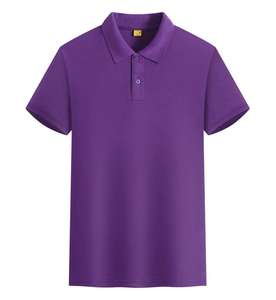 เสื้อยืดโปโลสำหรับผู้ชายเสื้อยืดแขนสั้นปักลายโลโก้ออกแบบได้ตามต้องการ - Product Image 4