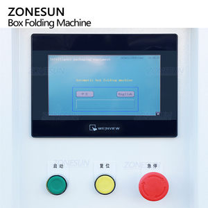 ZONESUN ZS-CSPM4 Machine de formage et de pliage de boîtes en carton entièrement automatique à servomoteur pour emballage de cartons d'avion - Product Image 2