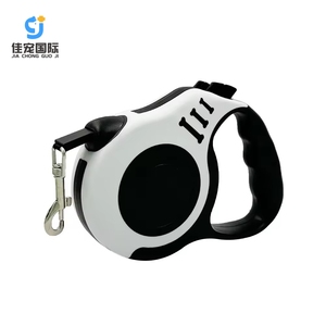 कस्टम रंग ऑटो रिट्रेटेबल 3 मीटर पालतू पट्टा आरामदायक फैशनेबल पैदल चलने वाले हाथ से मुक्त - Product Image 1