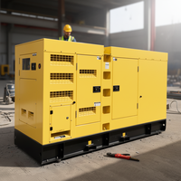Générateur diesel silencieux à châssis ouvert CP 30KW-1000KW avec moteurs Yuchai/Weichai, démarrage automatique ATS, 1500 tr/min, 50/60Hz, refroidissement par eau