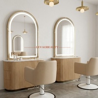 Ensemble de meubles de luxe pour salon de manucure, table et chaise pour manucure, chaise pour pédicure, comptoir de réception pour salon, produits en package