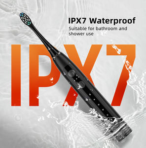 Venta al por mayor logotipo personalizado cuidado bucal cepillo de dientes ultrasónico OEM de alta calidad Limpieza de dientes cepillo de dientes eléctrico automático recargable - Product Image 5