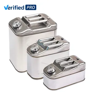 Verified Pro High Cost Performance American Jerry Can Fuel Tank 5L 10L 15L 20L 30L 35L 40L Diesel Gasoline