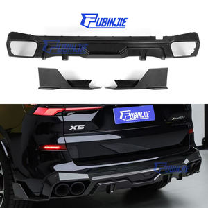 Divisor de difusor de parachoques trasero de fibra de carbono seco estilo SQ de alta calidad para <span class=keywords><strong>BMW</strong></span> <span class=keywords><strong>X5</strong></span> G05 2020 + difusor trasero de carbono seco - Product Image 1