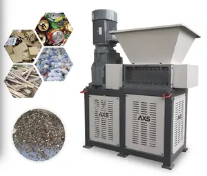 Mini Waste Plastic Shredder Machine Double Shaft Shredder For Sale