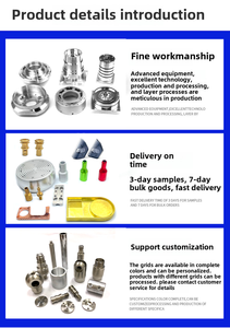Tùy chỉnh 3D 45 trục CNC chính xác các bộ phậ<span class=keywords><strong>n</strong></span> kim loại tạo mẫu nhanh chóng phay biế<span class=keywords><strong>n</strong></span> hợp kim nhôm dịch vụ gia công CNC chuyê<span class=keywords><strong>n</strong></span> nghiệp - Product Image 5