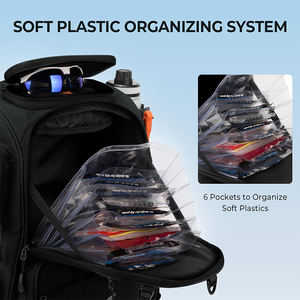 Bait <span class=keywords><strong>Boss</strong></span> Pro Grand <span class=keywords><strong>sac</strong></span> à dos <span class=keywords><strong>de</strong></span> pêche 45L avec porte-canne et 4 boîtes <span class=keywords><strong>de</strong></span> matériel <span class=keywords><strong>de</strong></span> pêche <span class=keywords><strong>Sac</strong></span> <span class=keywords><strong>de</strong></span> rangement décontracté pour équipement <span class=keywords><strong>de</strong></span> pêche - Product Image 6