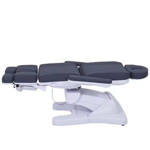 Con funzione di rotazione della gamba Modulare con funzione di massaggio estetico elettrico sedia estetica per viso con iniezione di ciglia letto di bellezza per Spa - Product Image 4