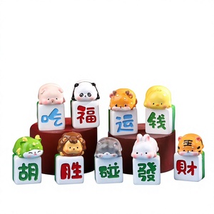 Scatola <span class=keywords><strong>a</strong></span> Sorpresa Personalizzata in Resina, Portafortuna Mahjong, Giocattoli <span class=keywords><strong>Animali</strong></span> Dipinti <span class=keywords><strong>a</strong></span> Mano, Decorazione <span class=keywords><strong>da</strong></span> Scrivania, Set Regalo <span class=keywords><strong>a</strong></span> Sorpresa, Fabbrica Certificata ISO - Product Image 3