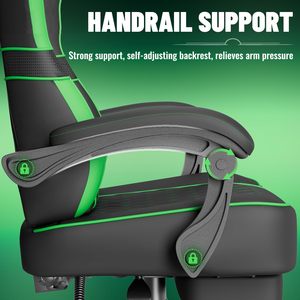 Chaise de bureau ergonomique <span class=keywords><strong>Scorpion</strong></span> avec massage, robuste, confortable, idéale pour le gaming et le télétravail, livraison gratuite - Product Image 4