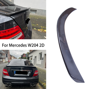 สปอยเลอร์หลังคาร์บอนไฟเบอร์ทรง AMG สำหรับรถเบนซ์ C-Class W204 C204 Coupe 2 ประตู ปี 2007-2014 - Product Image 2