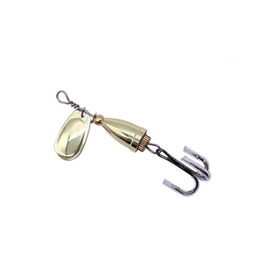 Fabricants Cuillère Spinner Composé Long Throw Métal Spinning Glitter Appât Trois Crochets - Product Image 1