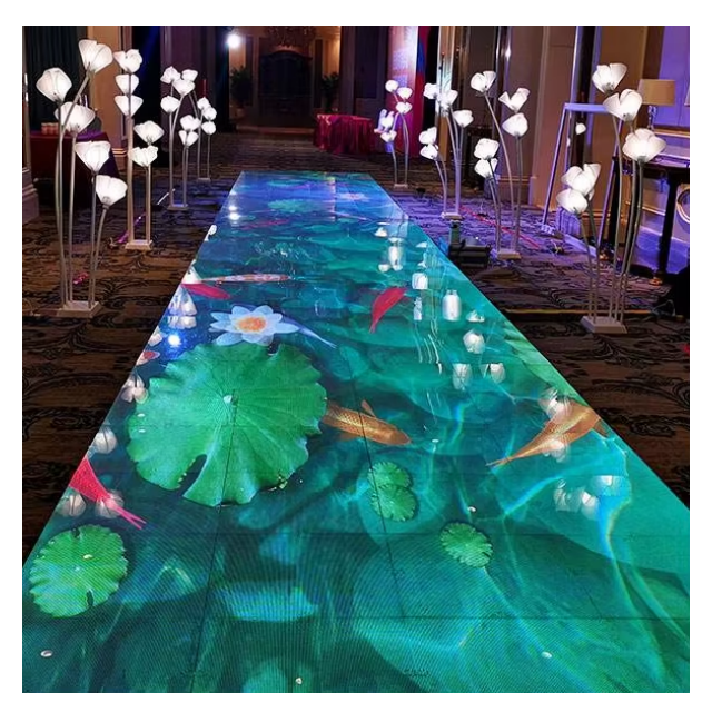 Led Dance Floor Video Indoor P3.91 500mm*500mm Pro Stage Led Screen
